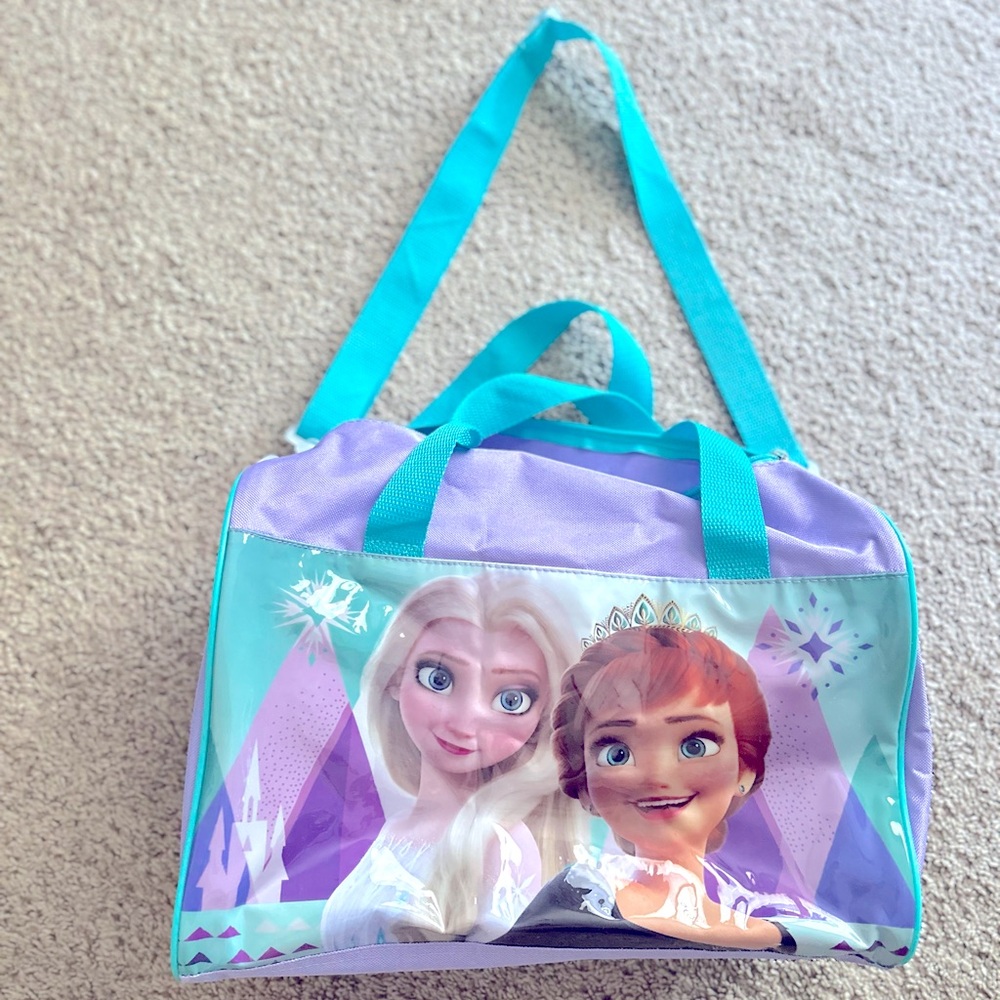 Frozen duffel bag